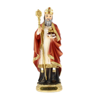 Statua San Nicola in resina 20 cm
