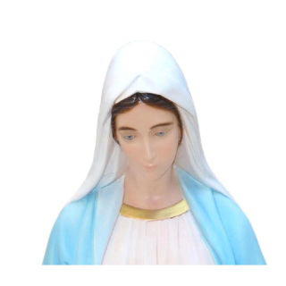 Statue of Our Lady of Miraculous in painted resin 120 cm