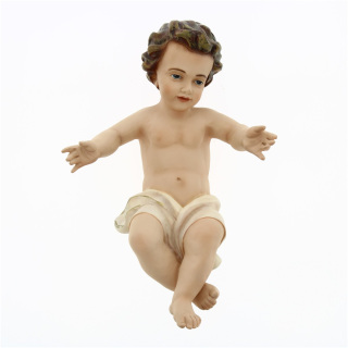 Colored Resin Baby Jesus 35 cm