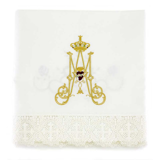Marian Altar Cloth with Roses in different sizes