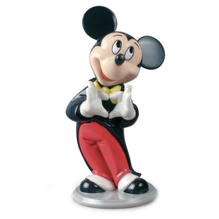 Statuetta Topolino Disney in porcellana lucida 18 cm Lladrò