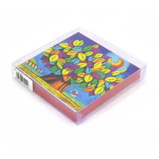 Image Tree of Happiness 15x15 cm Stefano Calisti