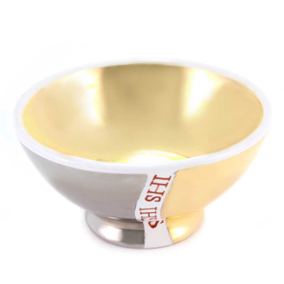 Bicolor Offertory Ciborium with JHS Diameter 14 cm