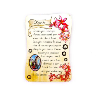 Magnet Parchment to Nephew 5.5x8 cm