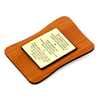Magnet Parchment to Nephew 5.5x8 cm