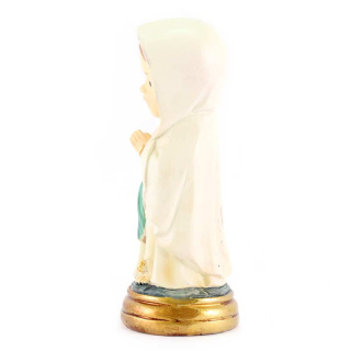 Childlike Our Lady of Lourdes Statue 9 cm