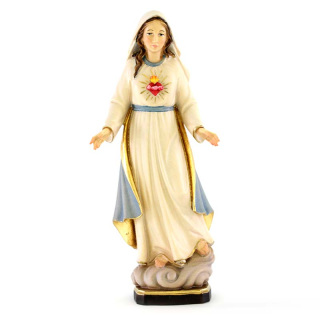 Our Lady of Sorrows wooden statue 20 cm