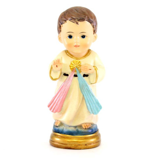 Estatua Jesús Misericordioso baby 9 cm