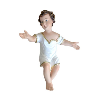 Colored Resin Baby Jesus 25 cm