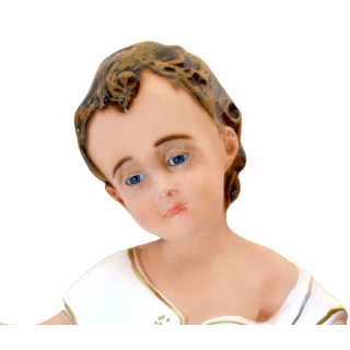 Colored Resin Baby Jesus 40 cm