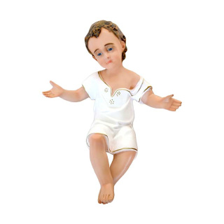 Colored Resin Baby Jesus 40 cm