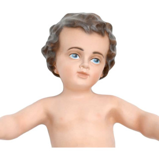 Colored Resin Baby Jesus 27 cm
