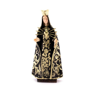 Statua Madonna Addolorata in resina 20 cm