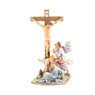 Easter nativity set Crucifixion of Jesus 32 cm