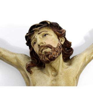 Corpo di Cristo in resina colorata 50 cm