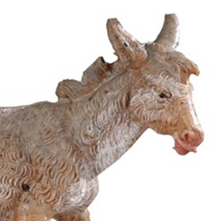 Burro parado en resina 6.5 cm Belén Fontanini