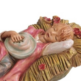 Pastor durmiente de resina 6.5 cm Belén Fontanini