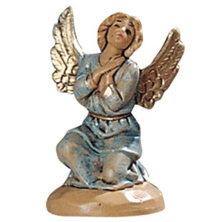 Ángel arrodillado en resina 6.5 cm Belén Fontanini