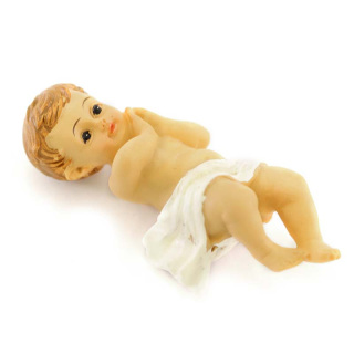Baby Jesus Betlemme in resin 6,5 cm