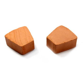 Ladrillo para pozo en terracota para belén 4x8 cm 25 uds
