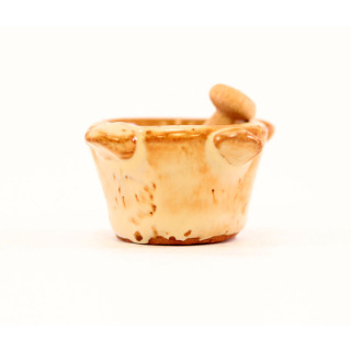 Pharmacy mortar for DIY nativity scene 1.5 cm