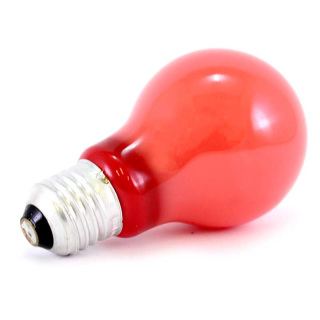 Bombilla de color rojo E27 40W