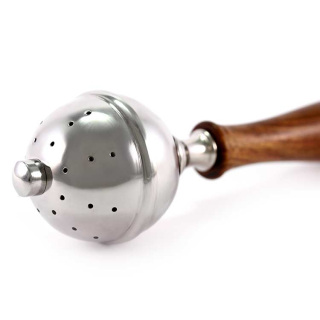 Nickel Sprinkler with Wooden Handle 23 cm