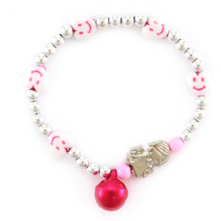 Children Elastic Bracelet with Angel 3 mm