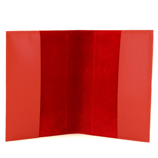 Custodia per Messale in similpelle rossa 30x20x8 cm