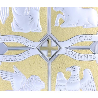 Lectionary Cover Evangelists 31.7x24.5x7.5 cm