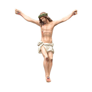 Corpo di Cristo in vetroresina 105 cm