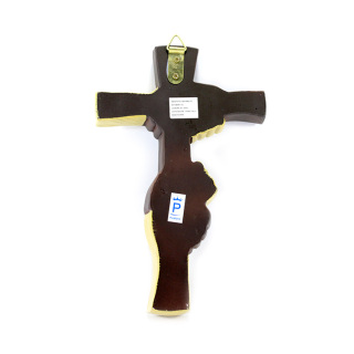 Colored Resin Friendship Cross 19x12 cm