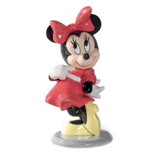 Statuetta Minnie Disney in porcellana lucida 19 cm Lladrò