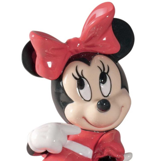 Statuetta Minnie Disney in porcellana lucida 19 cm Lladrò