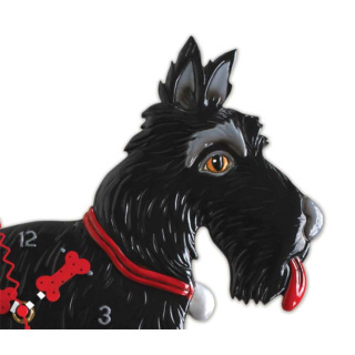 Reloj Perro Scotty 30x28 cm Allen Designs