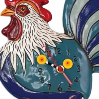 Reloj Gallo 35x30 cm Allen Designs