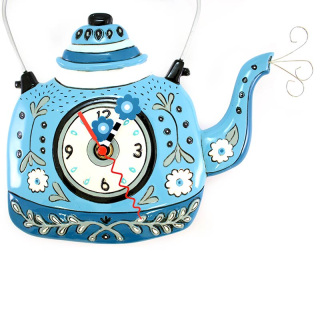Reloj Hervidor Azul 27x26 cm Allen Designs