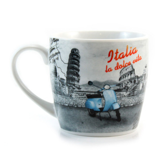 Taza de té de cerámica 9 cm La Dolce Vita