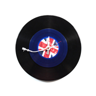 Reloj disco bandera inglesa diámetro 30 cm