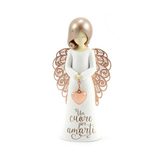 Angelo un Cuore per amarti 12 cm You are an Angel