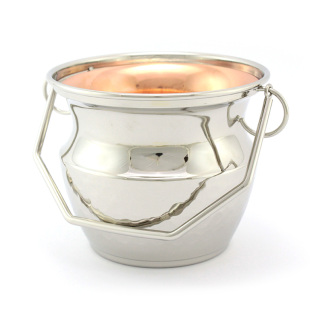 Brass Holy Water Pot with Case diameter 13 cm
