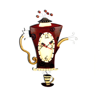 Reloj Hervidor de Té 49x32 cm Allen Designs