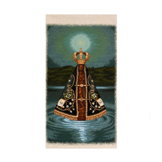 Paño de Atril Aparecida de mezcla de algodón