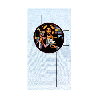 Paño de Atril Cristo Rey mezcla algodón