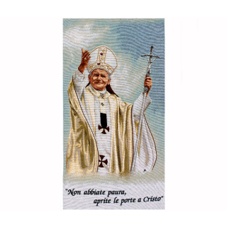 Paño de Atril Papa Juan Pablo II mezcla algodón