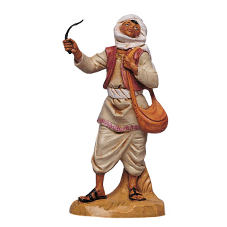 Pastor de resina con turbante 19 cm Belén Fontanini