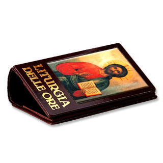 Funda Liturgia de las Horas 4 Volúmenes con Cristo 18,8x12,5x5 cm