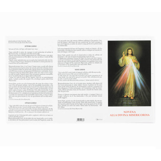Folleto Divina Misericordia con Novena Paquete de 100 unidades