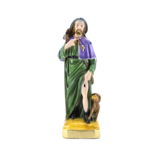 St. Roch Plaster Statue 30 cm