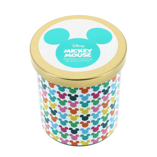 Vela de vidrio Minnie con fragancia de mar y coco